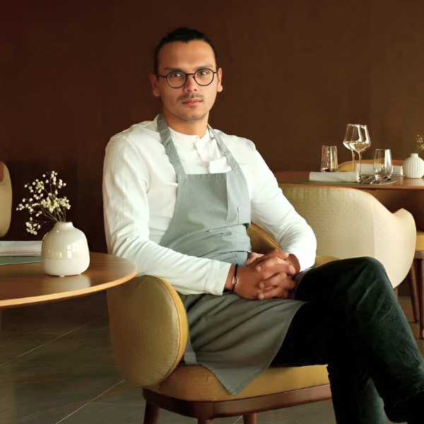 Esteban SALAZAR, Chef Le Château du Theil, Ussel (19) 