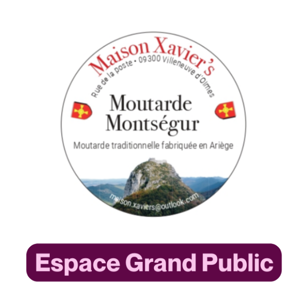 Maison Xavier's -Moutarde Montségur 